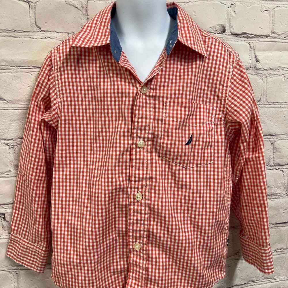 Boys Nautica Button Down Shirt